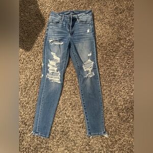 American Eagle super high-rise jegging